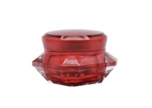 Quality Red Cosmetics Cream Empty Jar 50g Make Up Cream Jar Shin Care wholesale