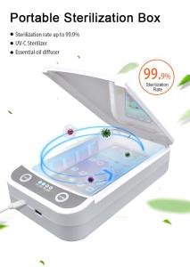 Quality Portable Jewelry, Phone Stelirization Box 360° 3-5min Disinfection 99.9% Sterilizing wholesale