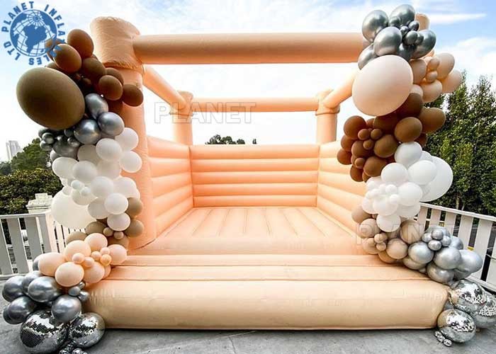 Commercial Outdoor Adult Inflatable Bounce House Combo Castle White Bounce House Inflatable Wedding Bouncer