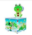 Coin Op Frog Hit Hammer Game Machine 1 Players For Indoor Playing Ground