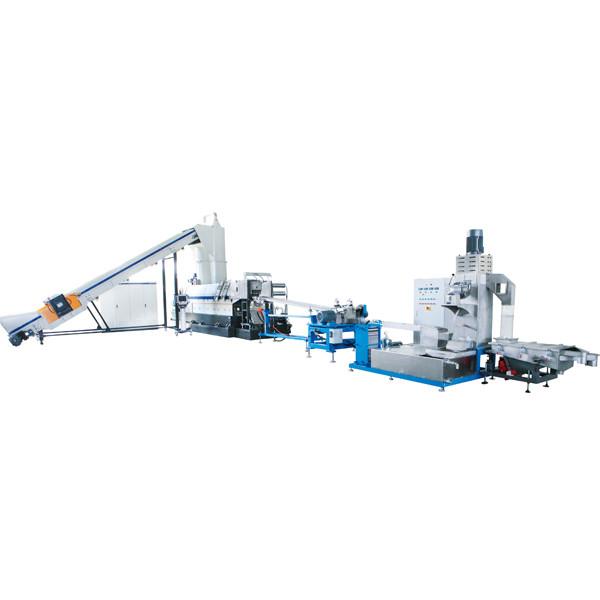 500 - 2000kg/H Single Screw Extruder Manufacturers / Plastic Flake Pelletizing