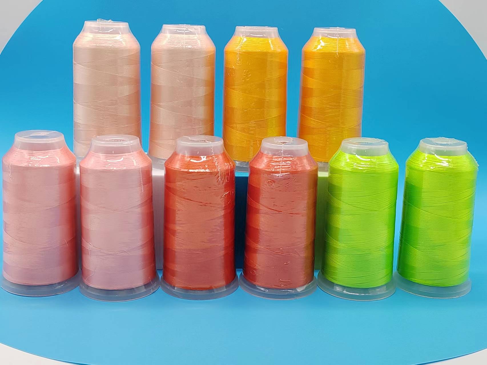 Support 7 Days Sample Order Lead Time 720 Color Packs of 120D Polyester Embroidery Thread
