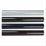 Round Carbon Fiber Rods And Tubes , Pultruded Carbon Fibre Tube