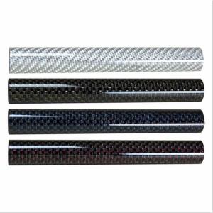 Quality Round Carbon Fiber Rods And Tubes , Pultruded Carbon Fibre Tube wholesale