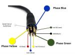 Electric Bike 9 Pin Connector , Customized Male/Female Motor Cable Connector