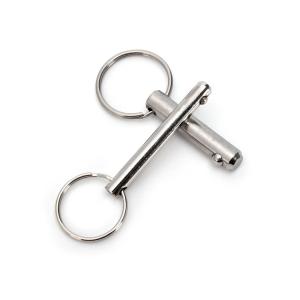 Quality General Industry Silver Quick Reseal Plunger Pin Fastener Safety Stop Stainless Steel Ball Pin for Air Shipping Needs wholesale