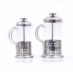 Quality Heat Resistant 18.5*8.5CM French Press Coffee Pot For Home wholesale
