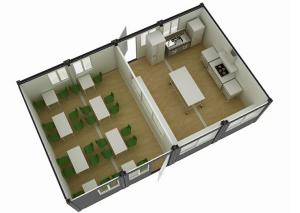 Quality Prefabricated Detachable Container House Prebuilt Student Apartment Homes wholesale