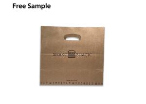 Quality FSC CMYK Kraft Paper Food Bags 150gsm Offset Printing wholesale
