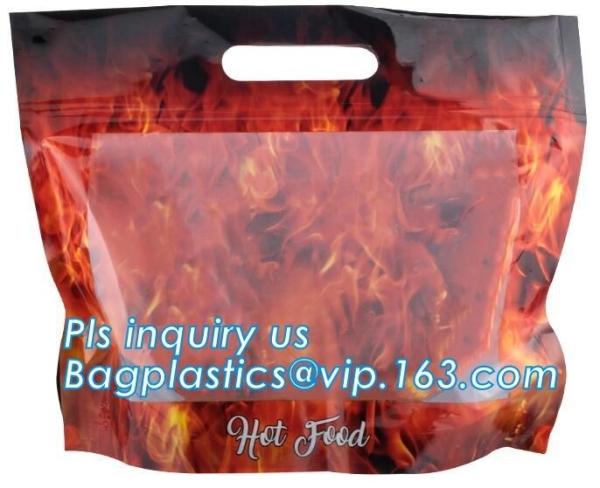 fried chicken bag,roasted chicken packaging bag,hot roast chicken bag, storage