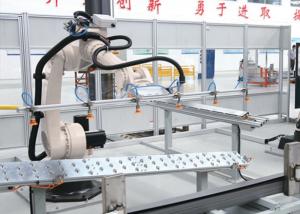 Quality Bulldozer Beam Robotic Assembly Systems , Tipping Automatic Production Line wholesale