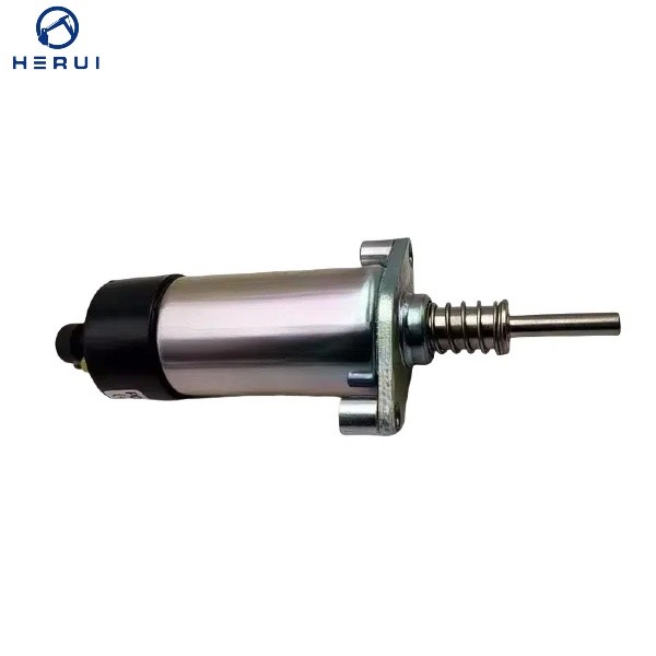 24V Shutoff Solenoid Valve 155-4652 1554652 For Caterpillar E320B E325B E325C E325CL