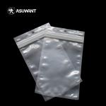 PLA Biodegradable Clear Edible Packaging Bag Plastic Zipper Bag For Cookie Weed