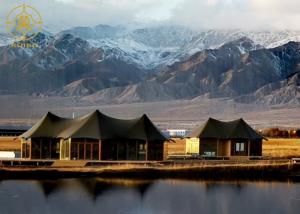 Quality Heavy Cone Island Resort Tents with Canvas Material wholesale