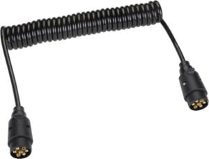 Quality Composite Spiral Trailer Light Cable Wiring Harness With Plastic Plug wholesale