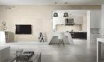 Beige Porcelain Floor Tiles / Modern Indoor Ceramic Tile Matte Surface Non Slip