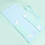 Folding Custom Printed Paper Box Clamshell Magnetic Buckle Cosmetic Gift Packing