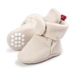 Wholesale fashion Cotton fabric socks soft bottom indoor baby girl shoes