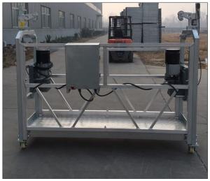 Quality Painting steel ZLP630 safety working facade cleaning gondola for cleaning wholesale