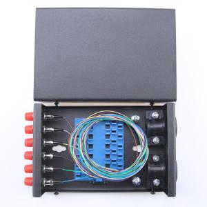 Quality Indoor 12 Cores FC SC LC 6 Port Wall Mount Patch Panels wholesale
