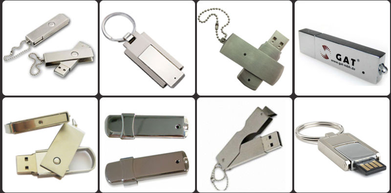 Metal USB Flash Pen Drive for Laser Engraving Logo