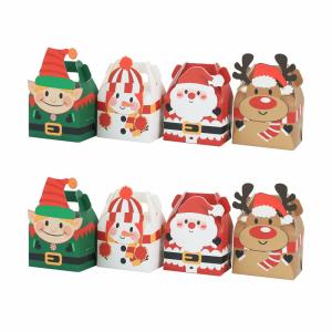 Quality Eco Christmas Pastry Cake Box Cupcake Bouquet Packaging Boxes Portable wholesale
