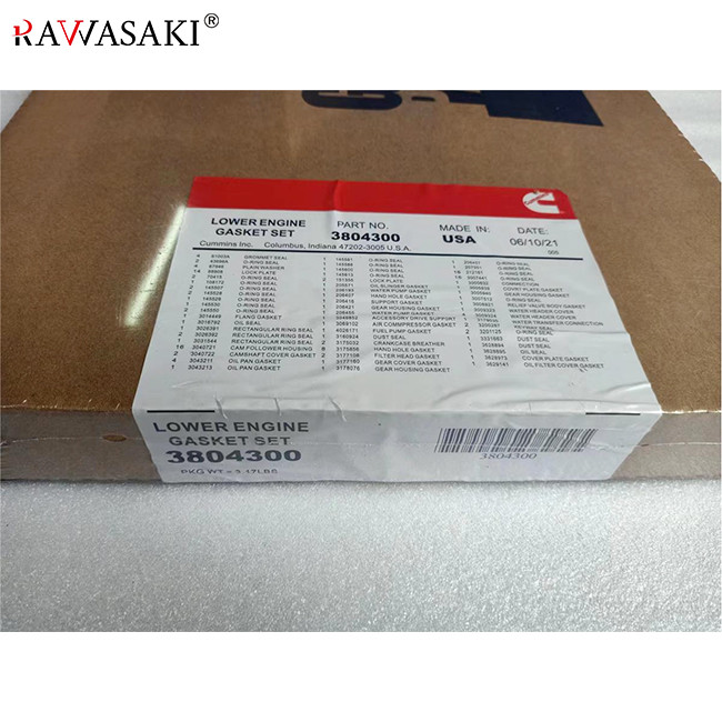 K50 KTA50 KT50 3804300 K1 Upper Section Gasket Kit For Cummins Engines