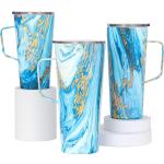 Custom Large Thermal Insulated Travel Mugs Beer Stein 20oz