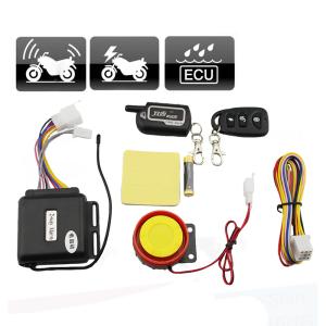 Quality Plastic 315.5MHZ Vibration Motorcycle 2 Way Alarm 12V With Battery wholesale