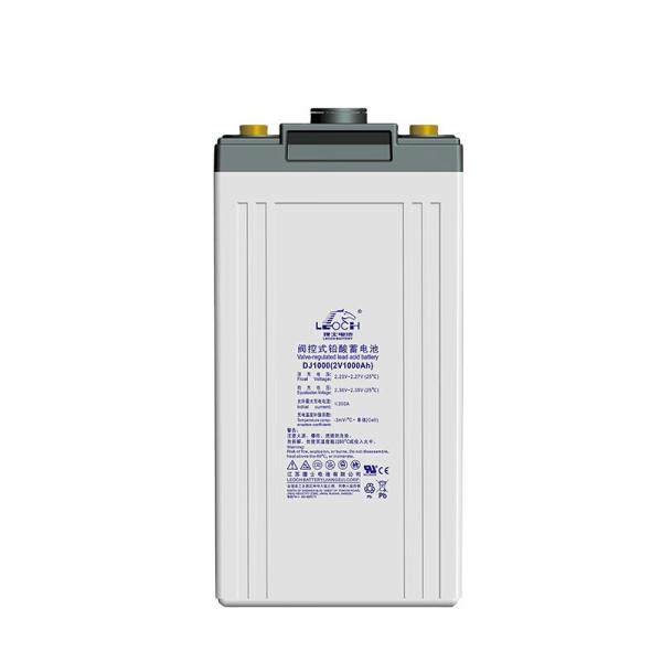 328mm Height Rechargeable DJ1000 Lead Acid Battery 2V1000Ah for Solar Energy