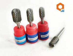 Quality 1/4&quot; 6mm Shank Solid Carbide Burrs Double Cut Carbide Rotary Files Abrasion Proof wholesale