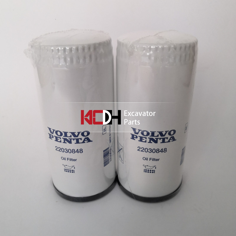 Orignal 22030848 Excavator Oil Filter Element