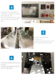 Quality Automatic horizontal plastic film bags heat sealing machine continuous band sealer machine wholesale