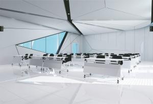 Quality Adjustable Conference Table Chairs With Wheels ISO Certificated wholesale