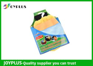 Quality 3 In 1 Scratch - Free Car Cleaning Mitt Wash Mitt Microfiber 20*17cm wholesale