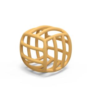 Quality None Toxic Tugging Silicone Teething Ball Gum Soother For Educational wholesale
