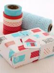 10m Single Side Waterproof Wood Decorative Washi Tape