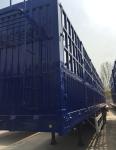 Logistic Industry Tri Axle Semi Tipper , Cargo Semi Low Bed Trailer