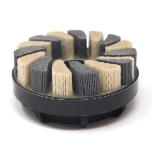 Quality OEM Abrasive Metal Sanding Brush Wire Brush For Sanding Wood Nylon wholesale