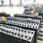 Railroad AREMA Single Shoulder Tie Plates for Rail Fastening