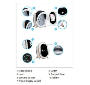 Quality Digital Facial Skin Apparatus Moisture Oil Analyzer for Cosmetic wholesale