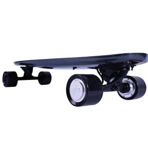 Quality 15KMH Portable Electric Skateboard , Diy Electric Longboard Kit Dual Belt Motor wholesale