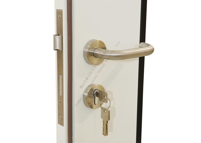 Soundproof Stainless Steel 30min Fire Rated Glass Doors