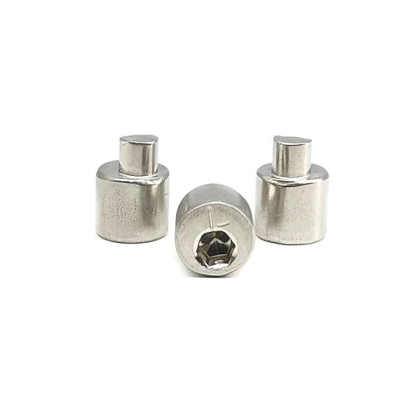 GB Standard Stainless Steel Eccentric Adjustment Screw 4.9X13 Polished SUS304