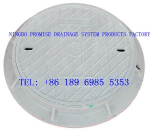 Quality D750 Round FRP/GRP manhole cover wholesale