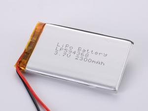 Quality lithium polymer battery 3.7V lp594368,lp595370,lp605056,lp953566 2000mah, 2300mah 2600mah, 2700mah wholesale
