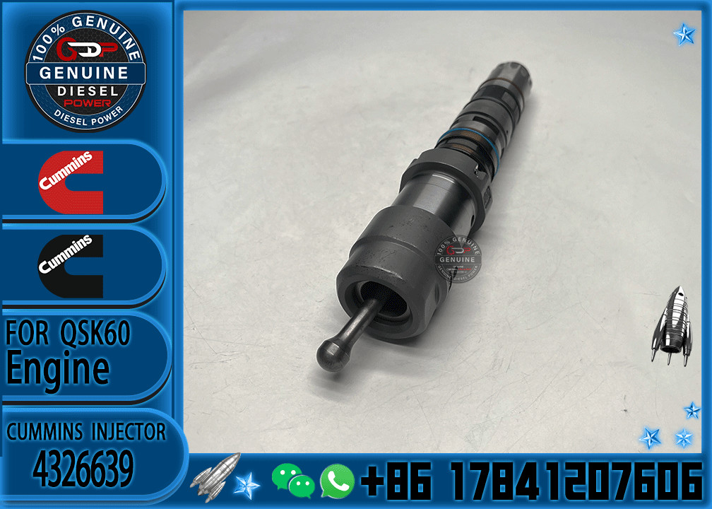 Common Rail Fuel Injector 4326639 4326780 4326781 4010029 For Cummins Q23 Q60 Engine Injector