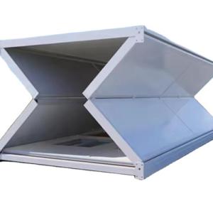 Quality Steel Door Folding Container House Flat Pack Prefabricated 20ft 40ft wholesale