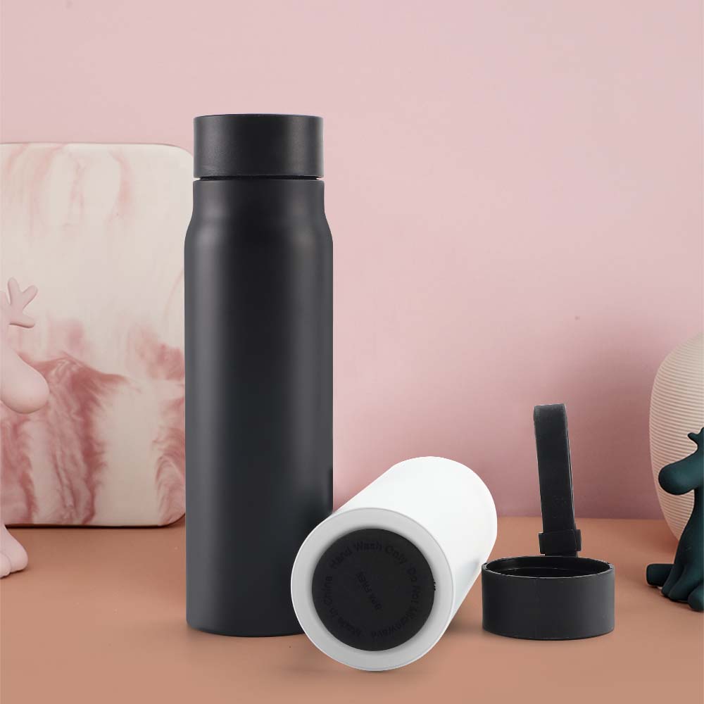 520ml Customization Hot Sell Double Wall Stainless Steel Vacuum insulated Sports Water Bottle Metal Thermos Flask With Rope
