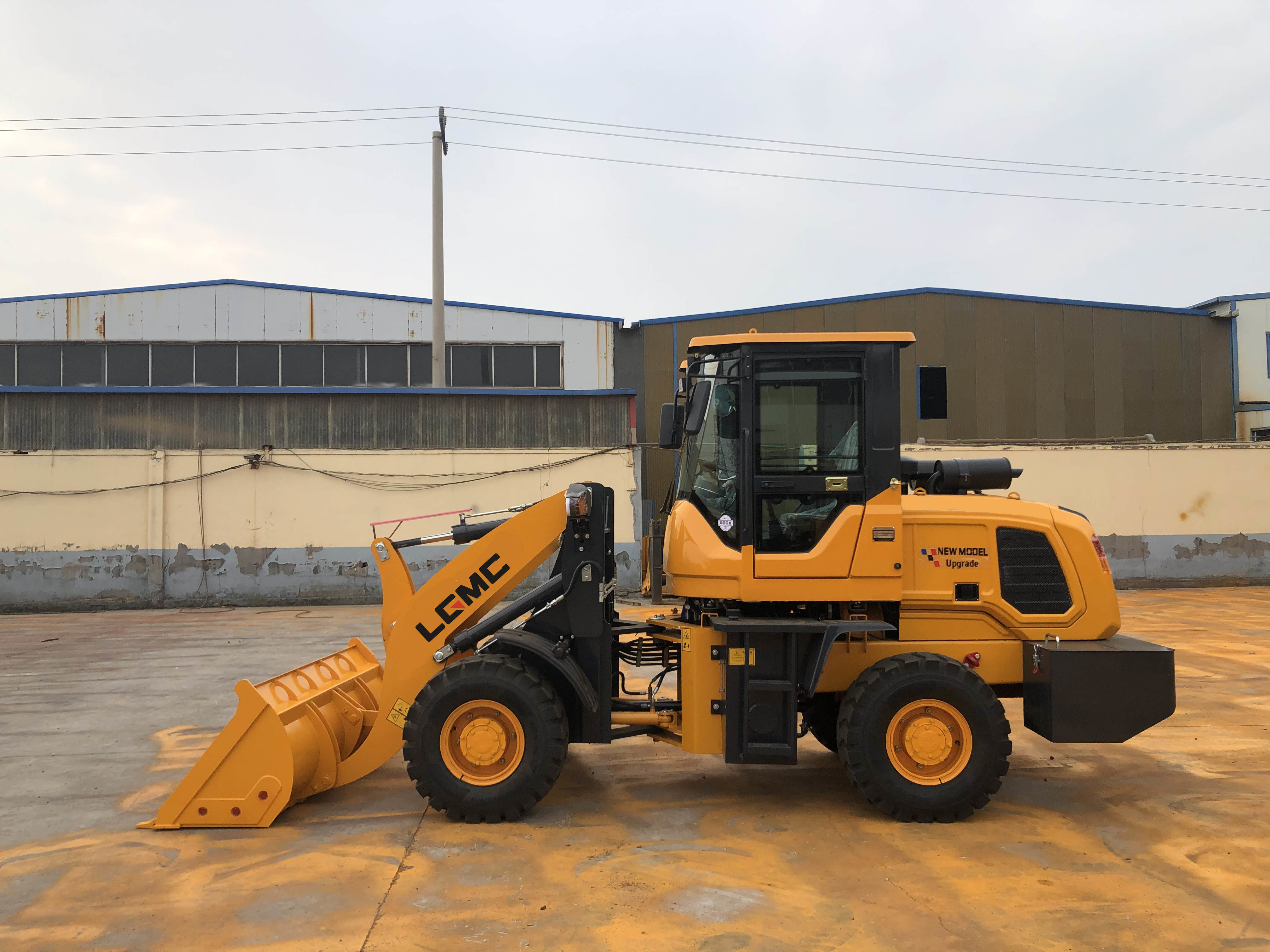 LC20 5 Ton Xichai 4102 Engine Front Wheel Loader 2400r/min